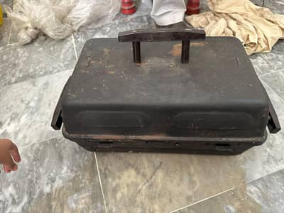 Singer bbq grill on gas