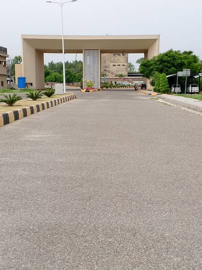 7 marla second to corner plot available for sale at Fore Front Gold City mardan