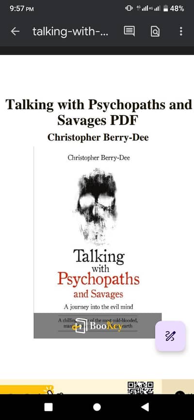 psychopath and Savage's