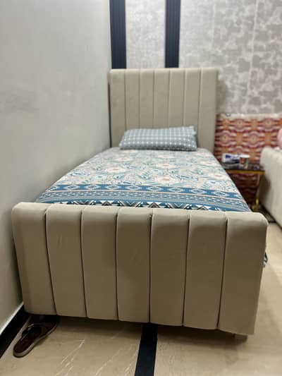 Luxury Channel Tufted Upholstered Bed