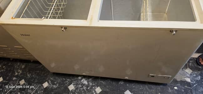 Haier Double Door Deep Freezer 14 CFT | Excellent Cooling | Good Condi