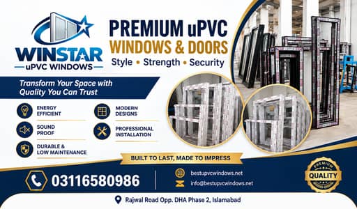 UPVC Windows| Sliding, Fixed, Casement & Double Glazed Windows|