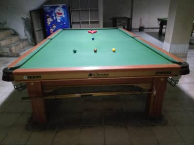 cheena snooker table 6 by 12  2 inch marbel