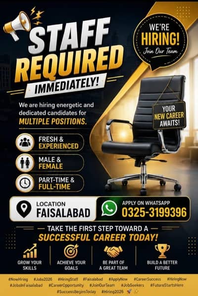 LEARNING TO EARNING WORK NEED MALE AND FEMALES