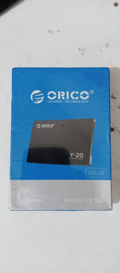 ORICO 512GB SATA SSD 2.5 Inch Internal Solid State Drive, SATA III Y20