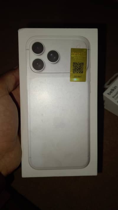 iPhone 17 Pro Max 256GB Silver (Official PTA Approved)