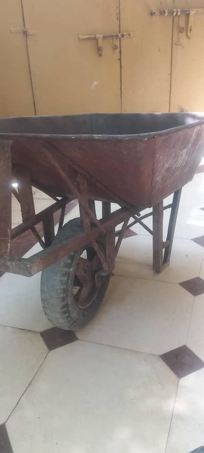 Heavy-Duty Steel Wheelbarrow / Utility Trolley for Sale