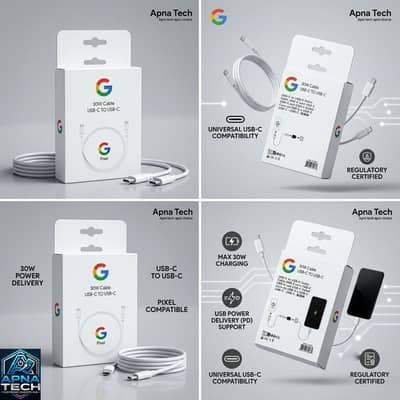 Apple Samsung Google Pixel Original Chargers & Cables