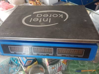 Intel Korea Digital computer kanta 40 KG - shop use - working ok