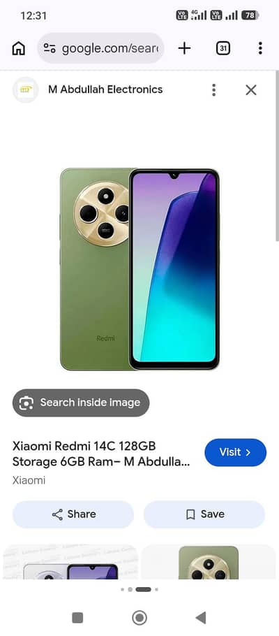 Xiaomi Redmi 14C 6gb 128gb ha