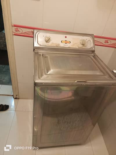 Steel body Super Asia washing machine with dryer for sale