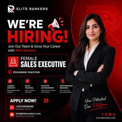 Sales Executive – Female | Business Development & Client Relations