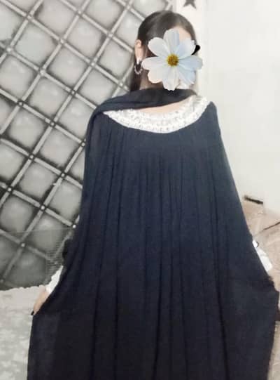 Georgette and velvet Maxy 3 piece dress