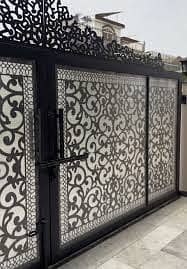 Gate - Iron gate  - Main gate - Cnc gate -  Laser Cut Designs