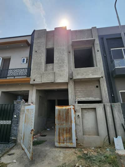 3 Marla Grey Structure House Available For Sale in Al Kabir Town Phase 2, Block E, Lahore