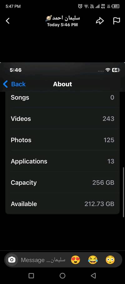 Apple iPhone XS onlye serious peoples content me. 03325688708