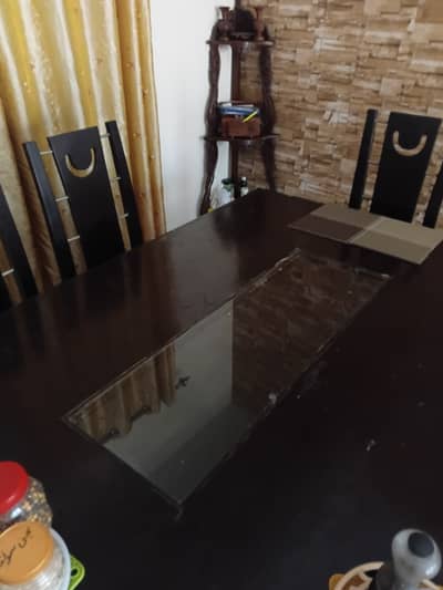 Dining table 6 seater