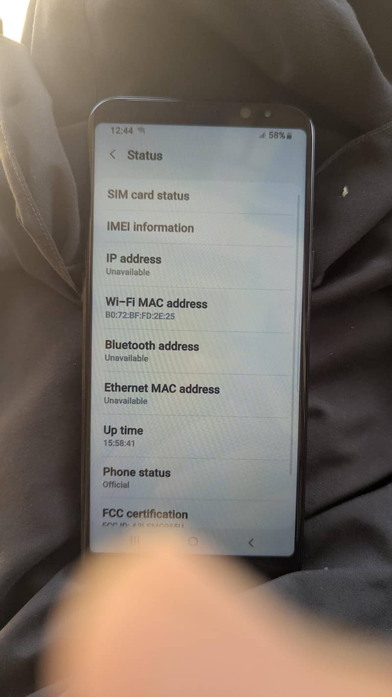 Samsung Mobile s8plus 2