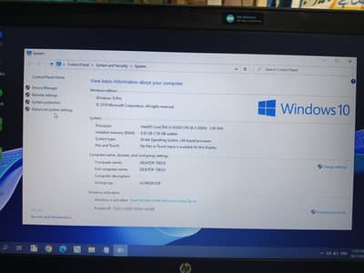 HP laptop