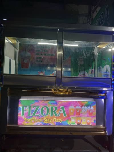 Juice and Water Soda Counter