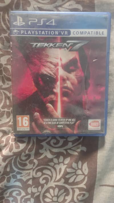 PS4 CD tekken 7