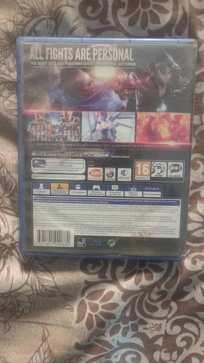 PS4 CD tekken 7 1