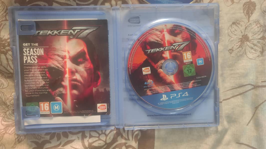 PS4 CD tekken 7 2