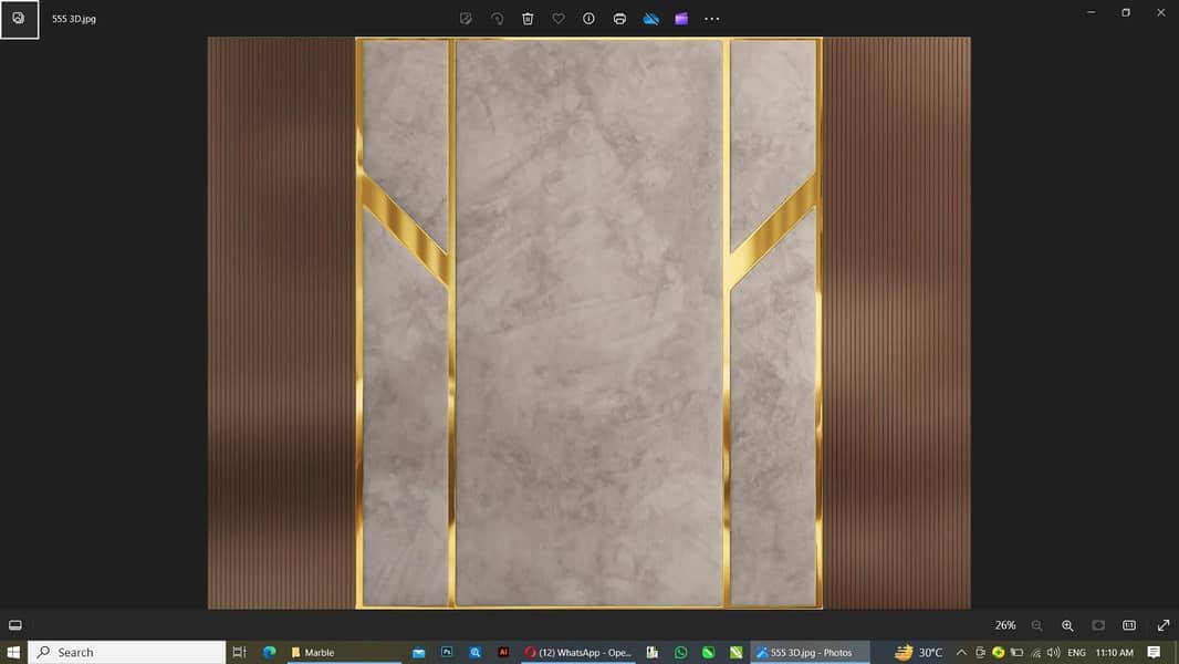3d wallpapers waterproof وال پیپر 0