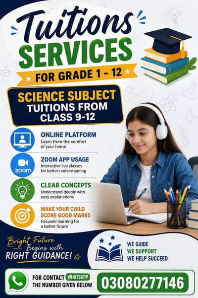 Online Tutoring For Science Subjects