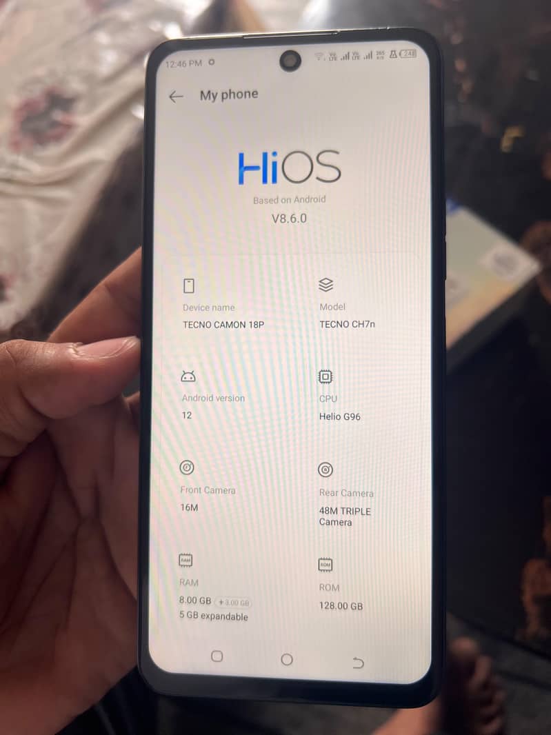 Tecno Camon 18 0