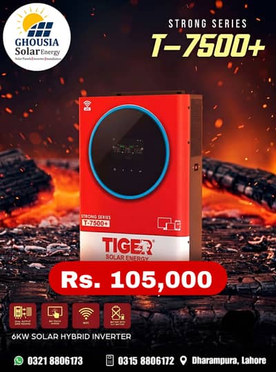 Tiger Inverters | Strong Series | Gold Series