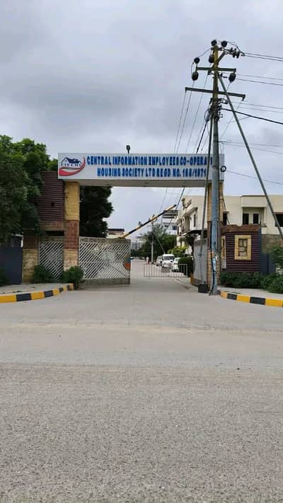 CENTRAL INFORMATION SOCIETY PLOT FOR SALE NEAR SAFOORA CHORANGI RIM JHIM TOWER SADI TOWN ROAD KARACHI . CONTACT HIBA ESTATE 03.318381. 596