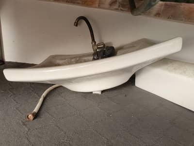 wash basin with tab full size