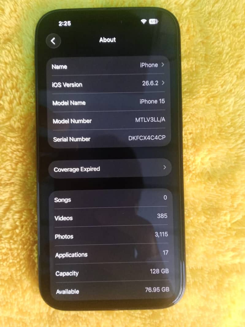 Apple iPhone 15 5