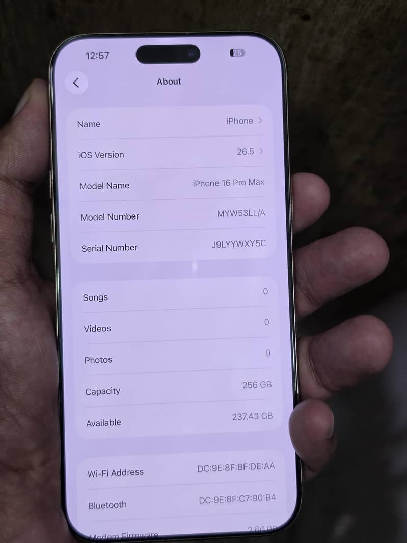 Apple iPhone 16 Pro Max 256Gzb desert color jv 7