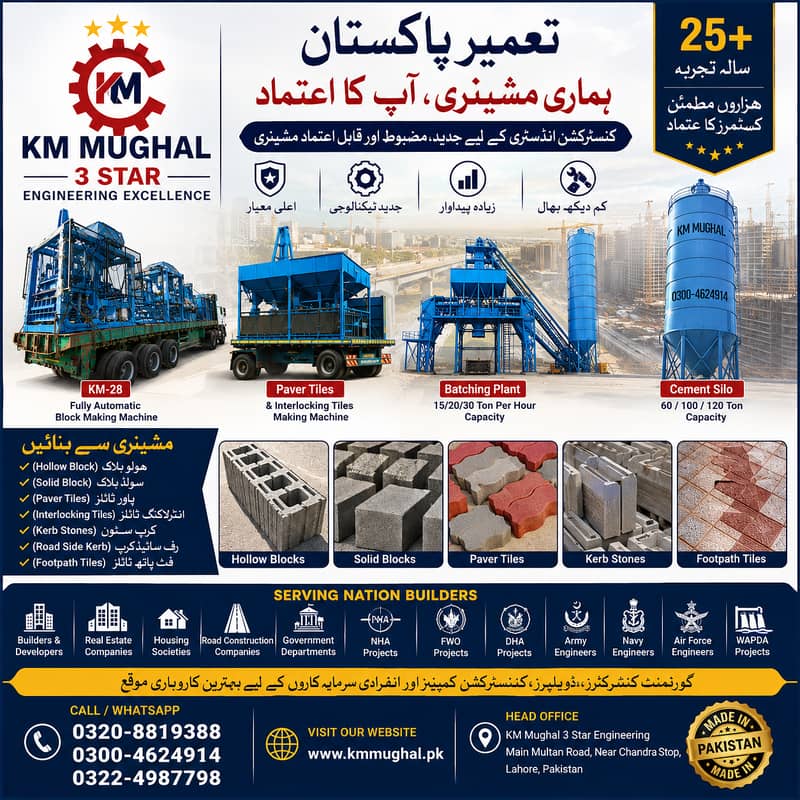 Paver Tile Making Machine – Automatic, Semi Automatic & Manual 7