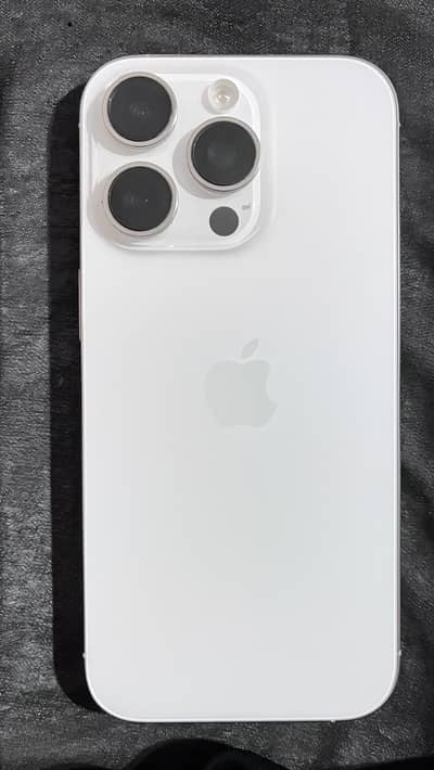 iPhone 16 Pro - 128GB White Titanium (Saudi Model - Physical SIM)