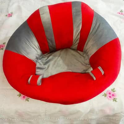 Soft Sofa Chair Red and Grey Colour Like new