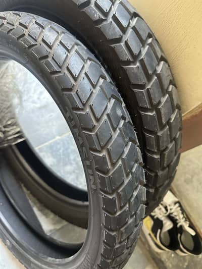 Tubeless timsun tires saddle box and assumbly