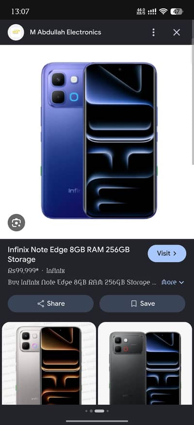 Infinix note edge sale exchange
