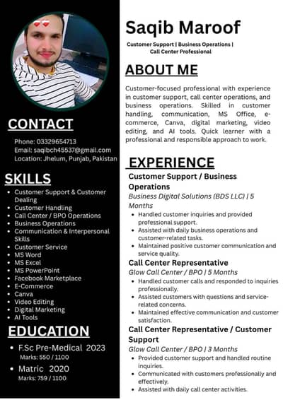 I need jobs in jhelum
