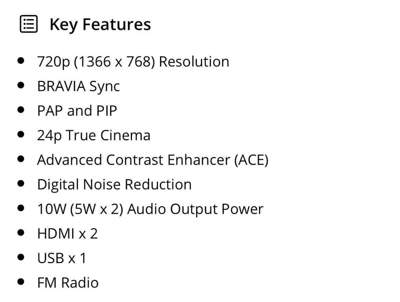 Sony LCD 6