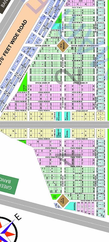 240 Square Yard Plot For Sale In Block 2 And 4 Saadi Garden Scheme 33 Karachi