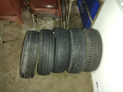 use five tyres