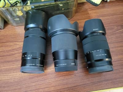 Sony 55-210mm oss | Sigma 16mm f1.4 dc dn