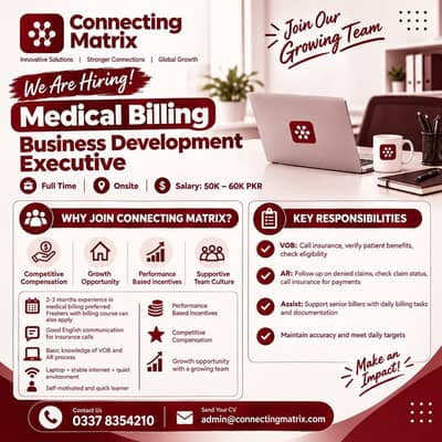 Medical Billing Business Development Executive