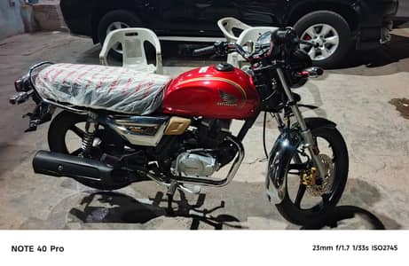 Honda CG 150 (2026 Model) - Red - Like Brand New - 1st Owner
