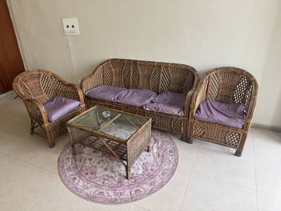 5 Seater Bambo Sofa Set