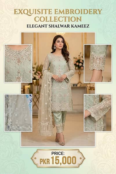 shaposh party wear fancy dress