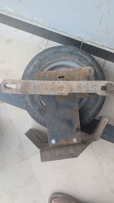 Bike supporting tyres/wheels